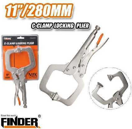 C-Type Welding Clamp Grip – 280mm/11" Finder 190500 190500