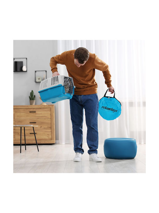 Котешки тунел за игра Relaxdays многоцветен сгъваем с 4 изхода