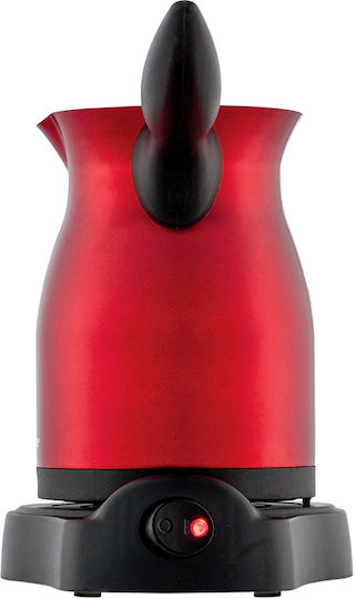 Gruppe JKT 600S1 Electric Greek Coffee Pot 800W with Capacity 300ml Red