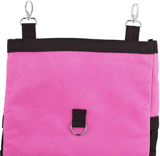 Fan Bag Small Animals Relaxdays Black Pink Dimensions 30 x 30 cm
