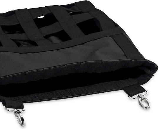 Kleine Tiertragetasche Relaxdays Schwarz Abmessungen 30 x 30 cm