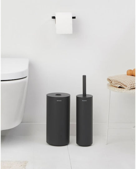 Brabantia Сет Аксесоари за Баня Металик Сив 3бр