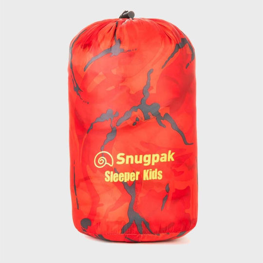 Snugpak Спален чувал Децки Спален чувал Sleeper Червено