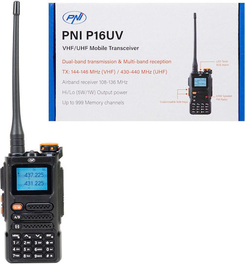 PNI P16uv Funkgerät UHF/VHF 5W