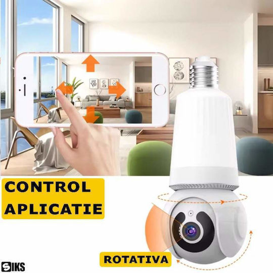 Cameră de Supraveghere IP Wi-Fi Full HD+ 3MP cu Comunicare Bidirecțională