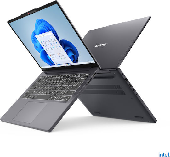 Lenovo IdeaPad Slim 3 14IRH10 14" IPS FHD+ (i7-13620H/24GB/1TB SSD/Без операционна система) Luna Grey (BG Клавиатура)
