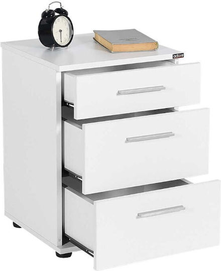 Nachttisch Trendline White 40x39x57cm