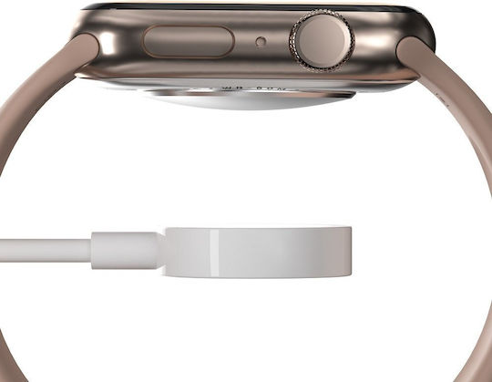 Devia Wearable Charger Apple Watch Whiteς