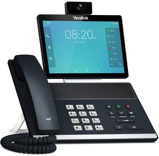 Yealink VP59 Ενσύρματο Τηλέφωνο IP 16 γραμμών Μαύρο