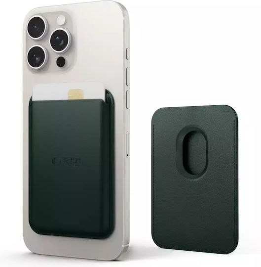 Tech-Protect MagSafe Θήκη Καρτών Magwallet σε Χακί χρώμα