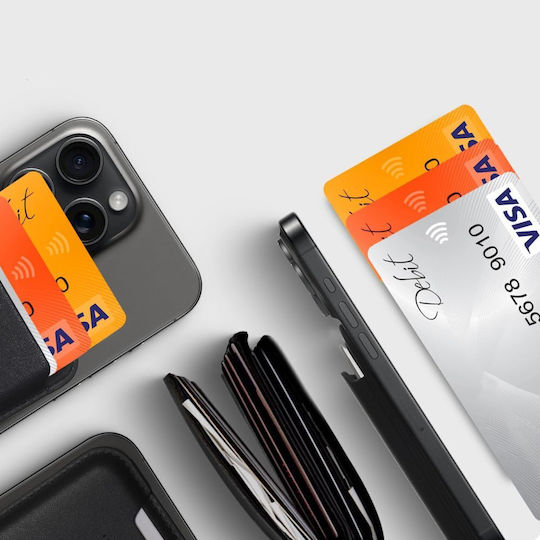 Tech-Protect MagSafe Θήκη Καρτών Magwallet σε Χακί χρώμα
