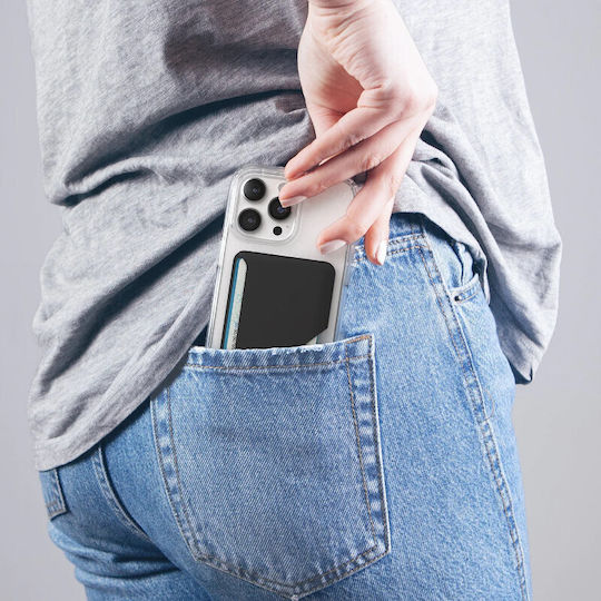 Speck MagSafe Θήκη Καρτών Lick Lock σε Μαύρο χρώμα