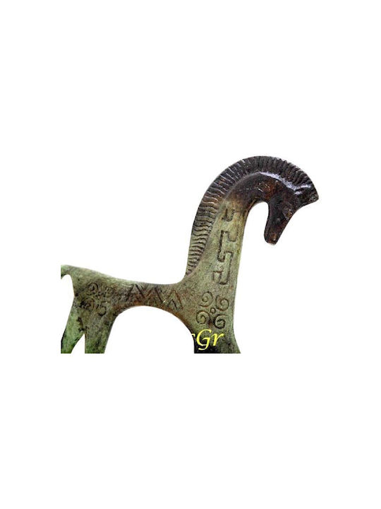 Decorative Horse made of Metal 22x16cm 1pcs