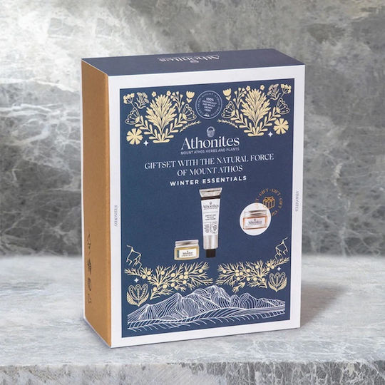 Athonites Promo Winter Essentials Skin Care Set for Moisturizing 3pcs