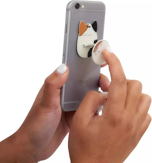 Jazwares Pop Socket for Mobile Phone Phone Grip Stand Cam Cat Pgsqm\-cam Multicolour