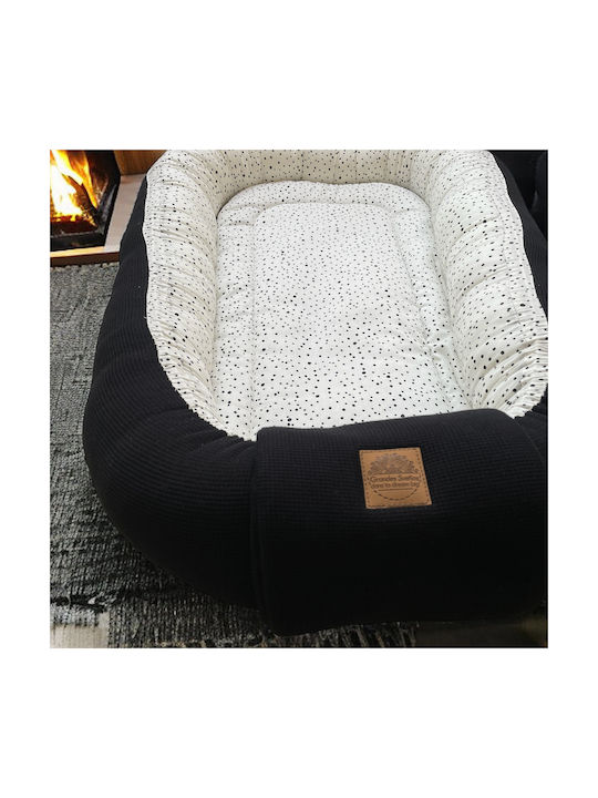 Grandes Suenos Baby Nestkissen Black 80x100cm