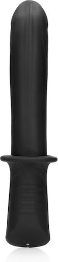 Shots Hand Held Vibrating Mini Ρεαλιστικός Δονητής 10cm Μαύρος
