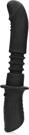 Shots Hand Held Vibrating Realistic Vibrator 13cm Black