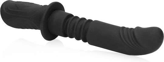 Shots Hand Held Vibrating Realistic Vibrator 13cm Black