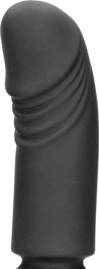 Shots Hand Held Vibrating Realistic Vibrator 13cm Black
