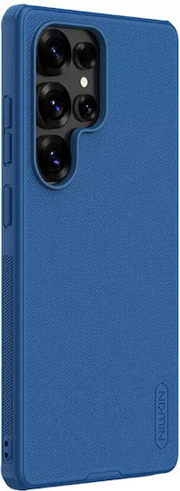 Nillkin Super Frosted Pro Umschlag Rückseite Kunststoff / Silikon Blau (Galaxy S25 Ultra,Samsung S25 Ultra)