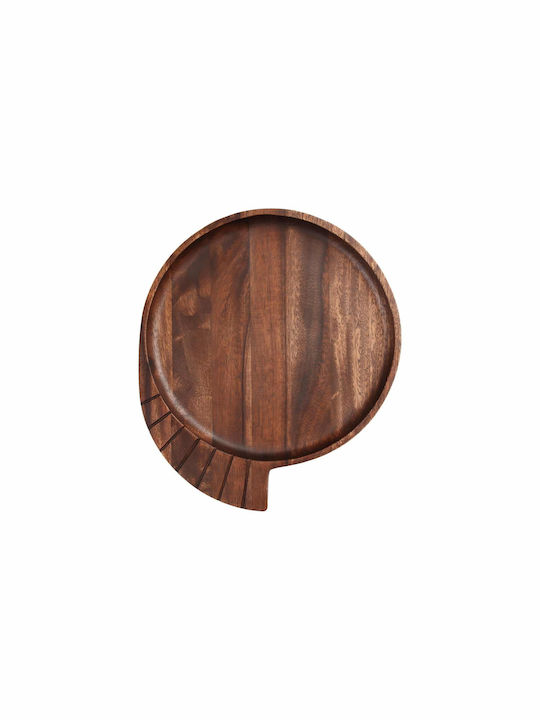 T&G Wooden Cheese Serving Platter 35cm