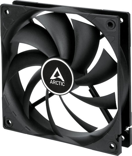 Arctic F12 PWM Вентилатор за кутия 120mm 1350rpm 53cfm Без светодиодно осветление и Свързване 4-изводна 5 броя