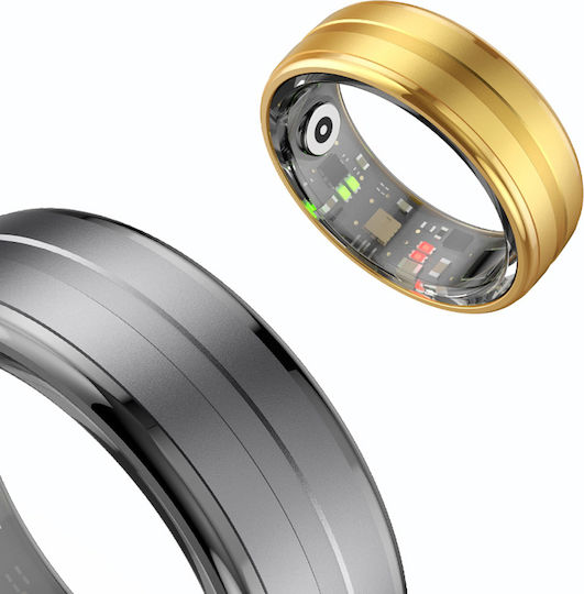 Techsuit R06 Inel Inteligent 19.8mm Negru
