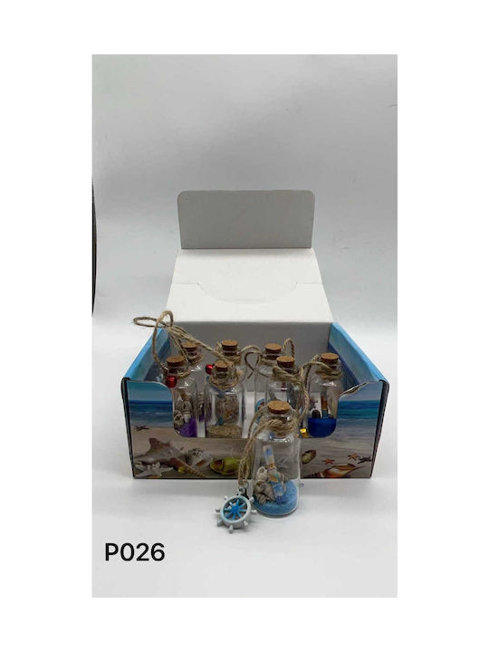 Διακοσμητικό Souvenir Μπουκαλάκι Κοχύλια 20pcs 251735