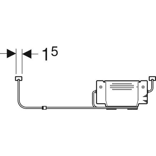 Geberit 502.032.00.1 Schubladen-Innenbeleuchtung