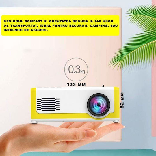 Mini Projector LCD Λάμπας LED