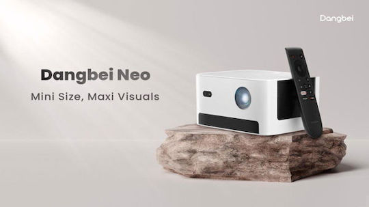 【美品】Dangbei Neo Projector Dangbei （ダンベイ）Neo ミニ：持ち運び簡単！どこでもネトフリ