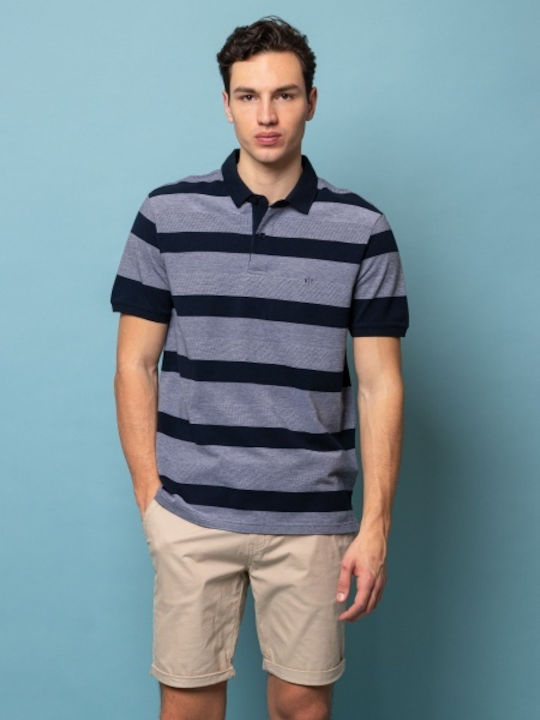 Polo Kurzarmbluse Dark Blue