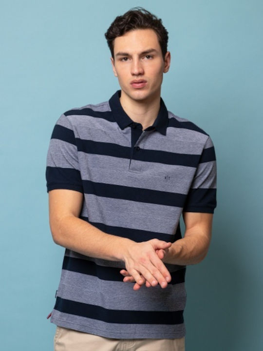 Polo Kurzarmbluse Dark Blue