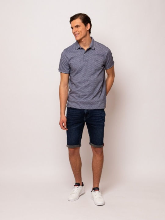 Polo Short Sleeve Blouse Blue