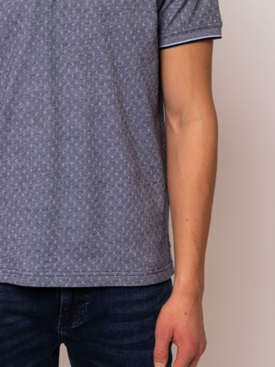 Polo Short Sleeve Blouse Blue