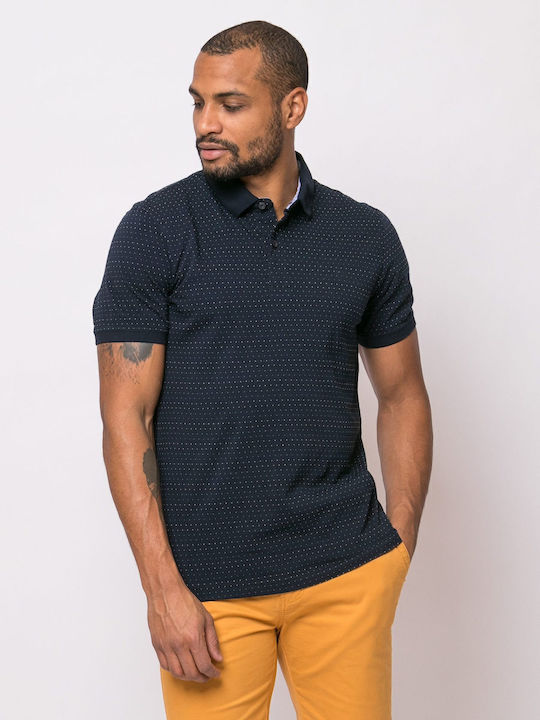 Polo Short Sleeve Blouse Dark Blue