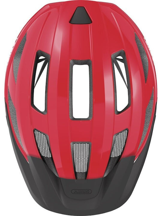 Abus Macator Bicycle Helmet Road / Mountain Blaze Red