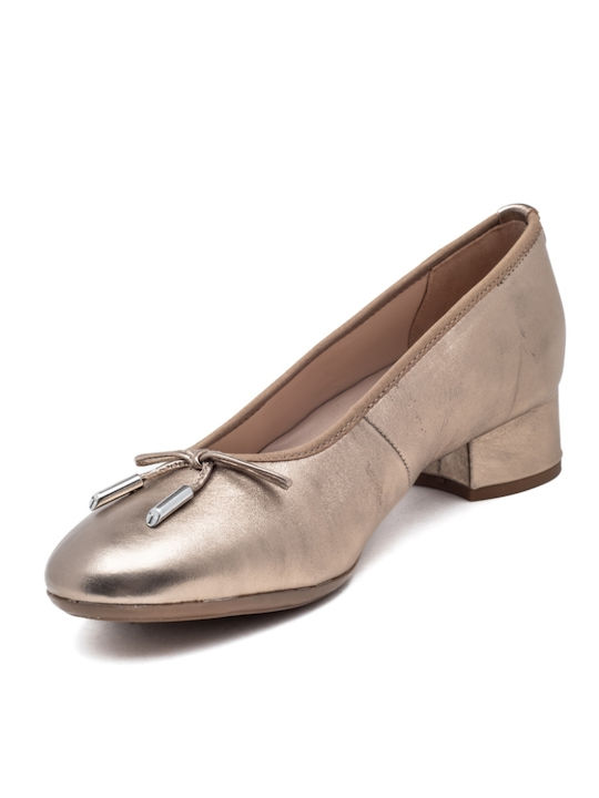 Leder Pumps Braun