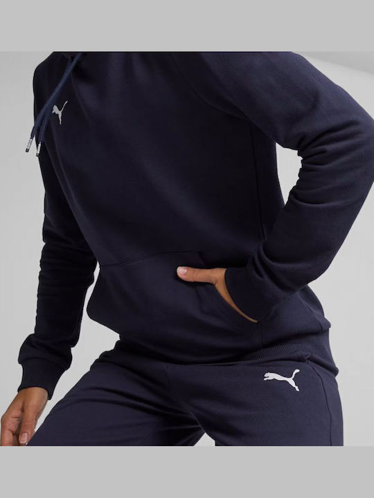 Women's Sweatshirt Hooded Navy Blue