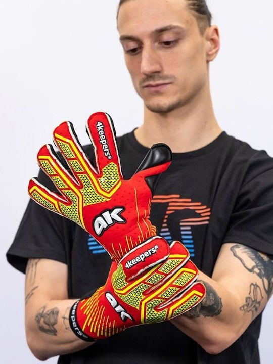4Keepers Adults Goalkeeper Gloves Red