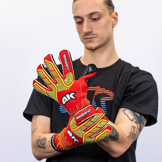 4Keepers Torwarthandschuhe Kinder Rot