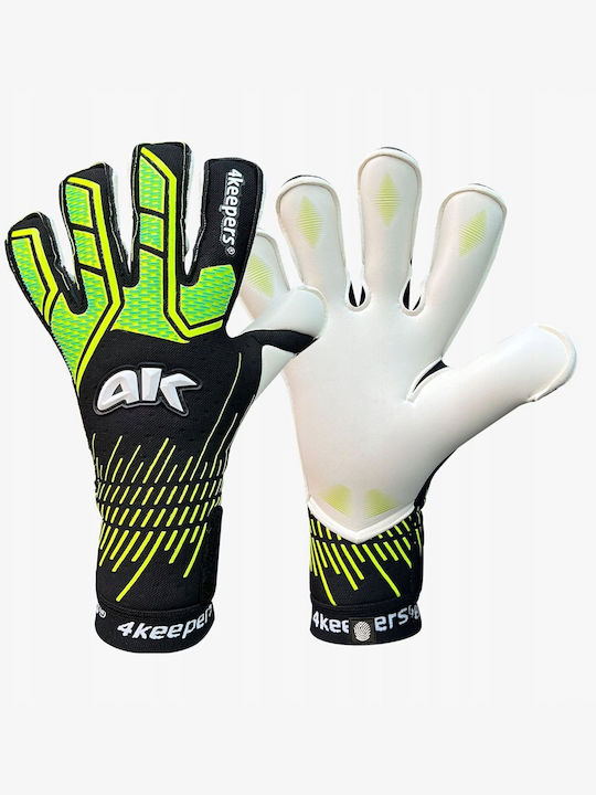 4Keepers Torwarthandschuhe Erwachsene Schwarz