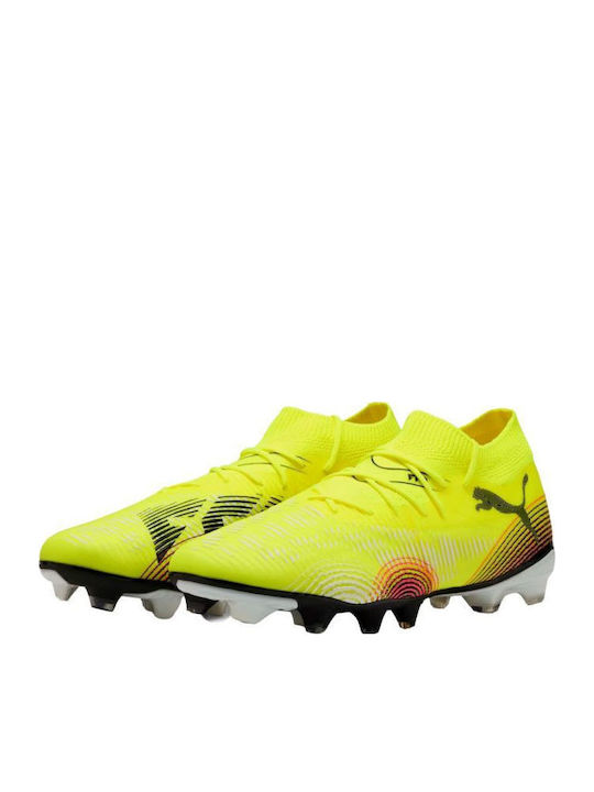 PUMA Future 8 Match Fußballschuhe mit Stollen Gelb