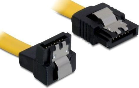 DeLock 7-Pin SATA III - 7-Pin SATA III Cable 30cm Κίτρινο (82806)