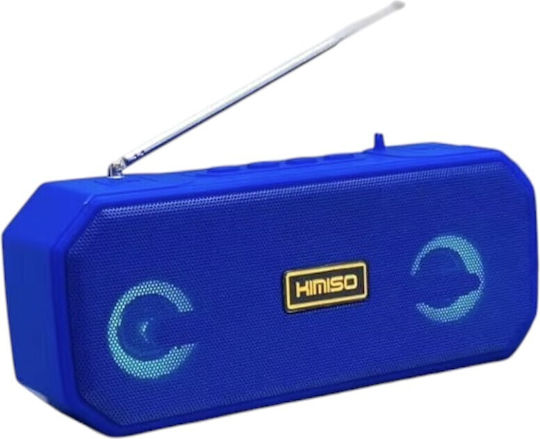 Kimiso KMS-221 Boxă Bluetooth 5W cu Radio și Durată de Baterie până la 4 ore Albastru