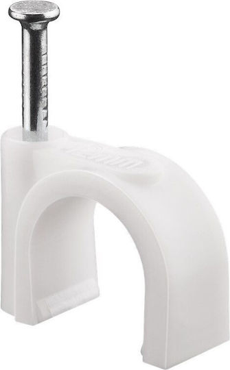 Goobay 17083 Cable Clips 100pcs White
