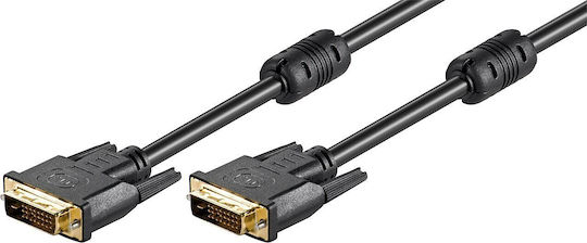 Goobay Kabel DVI-D-Stecker - DVI-D-Stecker 3m Schwarz (93111)