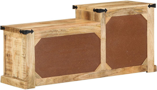 Παπουτσοθήκη από Μασίφ Ξύλο 110x35x50cm