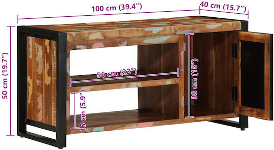 Shoe Organizer Multicolour 100x40x50cm